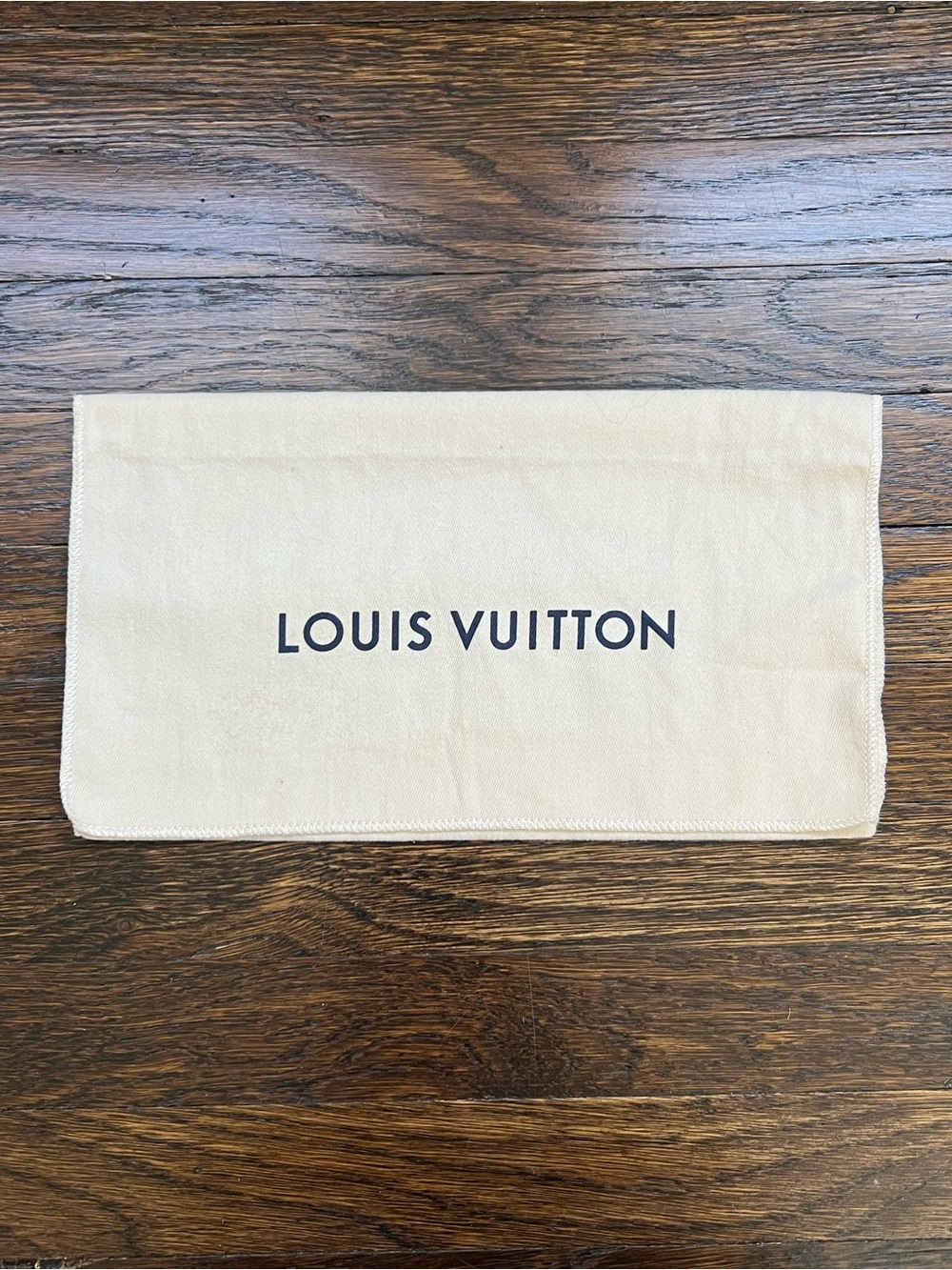 Louis Vuitton Wallet Dust Bag - Cream